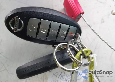 2019 Nissan Murano Sl z USA, uszkodzony, nr VIN 5N1AZ2MJ7KN125409